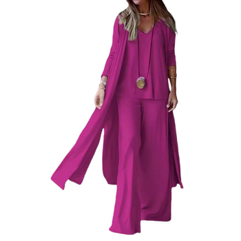 2024 Amazon AliExpress Europa i Sjedinjene Države novi prsluk, jakna, hlače, ležerno odijelo od tri dijela