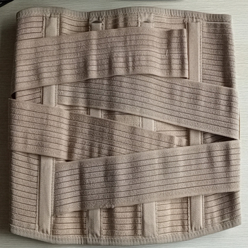 Фабричен колан за поддръжка на талията на едро с разширен и удължен дизайн, колан за корем след раждане, колан за фиксиране на корема, еластична опора за талията, опора за разделена талия