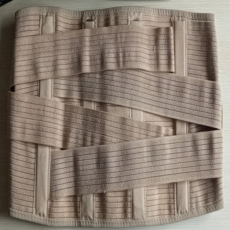 Фабричен колан за поддръжка на талията на едро с разширен и удължен дизайн, колан за корем след раждане, колан за фиксиране на корема, еластична опора за талията, опора за разделена талия