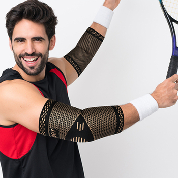 Megztos slėginės sportinės alkūnių apsaugos, krepšinio neslystančios, kvėpuojančios, patvarios rankų apsaugos, teniso spaudimo gulint alkūnių apsaugos, neperšlampamos.