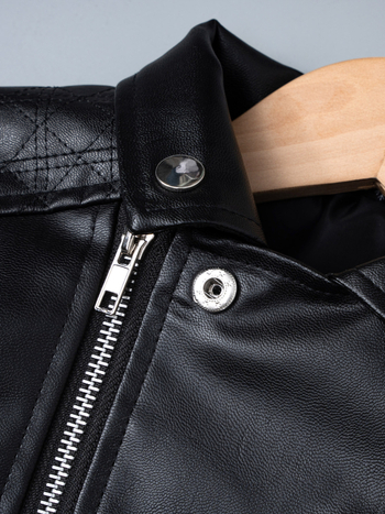 Dječja odjeća, motociklistički kožni kaput, dječji kaput 2023. Proljeće i jesen, novi korejski dječji kožni jakni u zapadnjačkom stilu