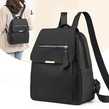 Veľkoobchodný výrobca 2025 Casual New Nylon Material Batoh s veľkou kapacitou Moderný dámsky outdoorový cestovný batoh