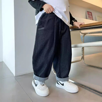 Dječje hlače Proljeće i jesen 2025 Nova dječja odjeća Dječje traperice Ležerne jesenske hlače Dječje zgodne dječje hlače