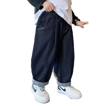 Παντελόνια για Αγόρια Άνοιξη και Φθινόπωρο 2025 Νέα Παιδικά Ρούχα Παιδικά Τζιν Casual Φθινοπωρινά Παντελόνια Αγοριών Όμορφα Παιδικά Παντελόνια