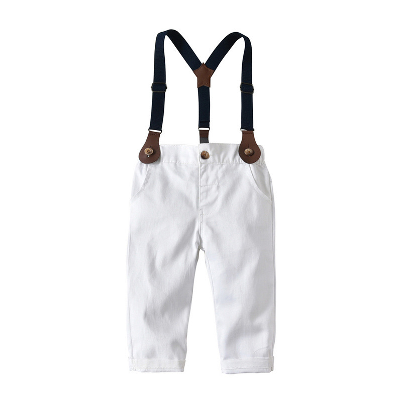 Detské oblečenie, jesenný nový oblek, európsky a americký chlapčenský kostým s dlhým rukávom a mašľou, detské nohavice, dvojdielny kostým, cezhraničný, generácia vlasov