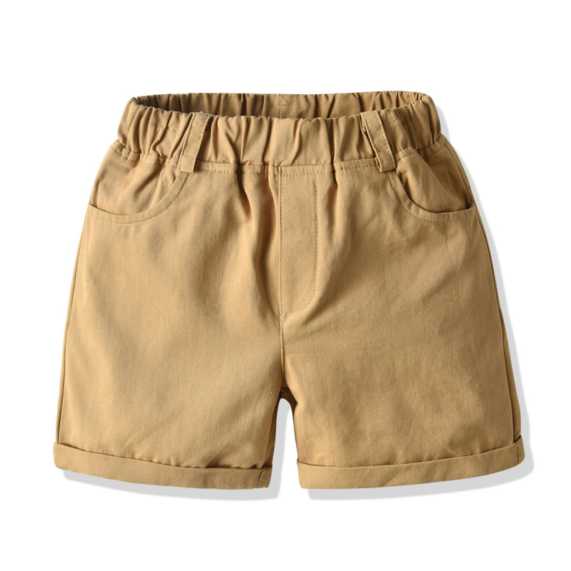 Ljetna karirana košulja kratkih rukava za dječake, kratke hlače, odijelo s remenom, svečano odijelo za Dan diplomiranja