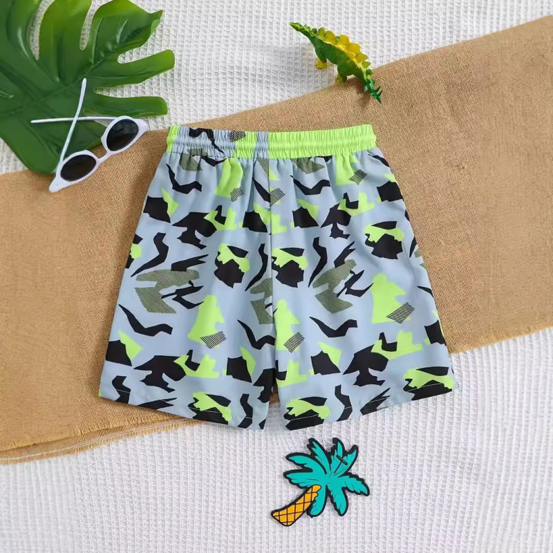 Isikupärastatud kamuflaažiga dokkimise moedisain 2024. aasta kuum müük 3D-digitaalprintimisega meeste hingavad lahtised rannapüksid