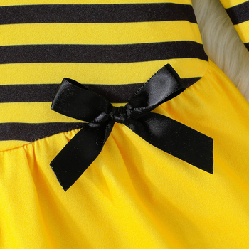 Φθινόπωρο 2024, Ευρώπη και Ηνωμένες Πολιτείες, καυτό, διασυνοριακό, σε απόθεμα, μπλε φόρεμα με λουλούδια και μακριά μανίκια για κορίτσια με φιόγκο