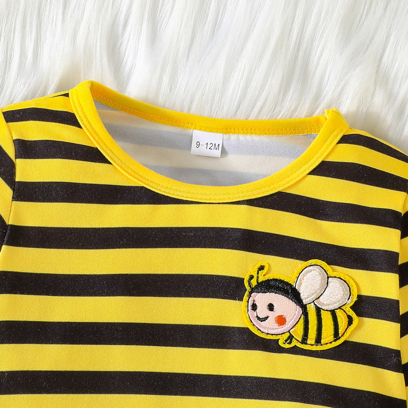 Jesen 2024., vruća prekogranična haljina za djevojčice s plavim cvijećem i mašnom, na zalihi za Europu i Sjedinjene Države