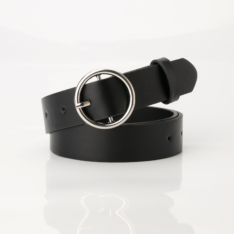 Plahvatuslik moodne mitmekülgne naiste vöö teksade sisse trendikas lihtne Joker Korea dekoratiivne kulottide vöö naistele