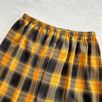 Γυναικεία μεταξωτή πιτζάμα, casual, λεπτή, φαρδιά παντελόνια, ρούχα, άνοιξη και φθινόπωρο, μόδα, άνετα παντελόνια πιτζάμας