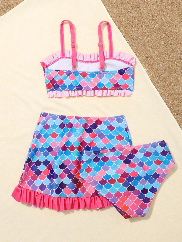 Novi dječji kupaći kostimi za djevojčice u korejskom stilu, modni princeza za bebe, bikini s razdjelnim dnom, za veliku djecu