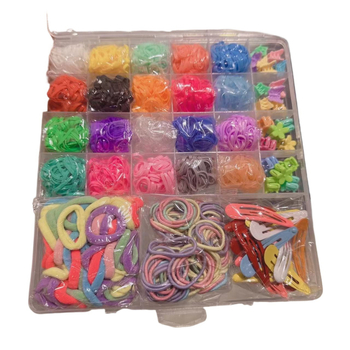 Jednorazový detský gumený opaskový oblek, cezhraničný horúci výpredaj, farebný vlasový krúžok, kombinovaný oblek, detská vlasová kravata, pokrývka hlavy