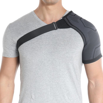 Sandėlyje yra dirželio slėgio pečių sportinių pečių apsauga vyrams ir moterims, reguliuojamas pečių dirželis suaugusiems, didmeninė prekyba