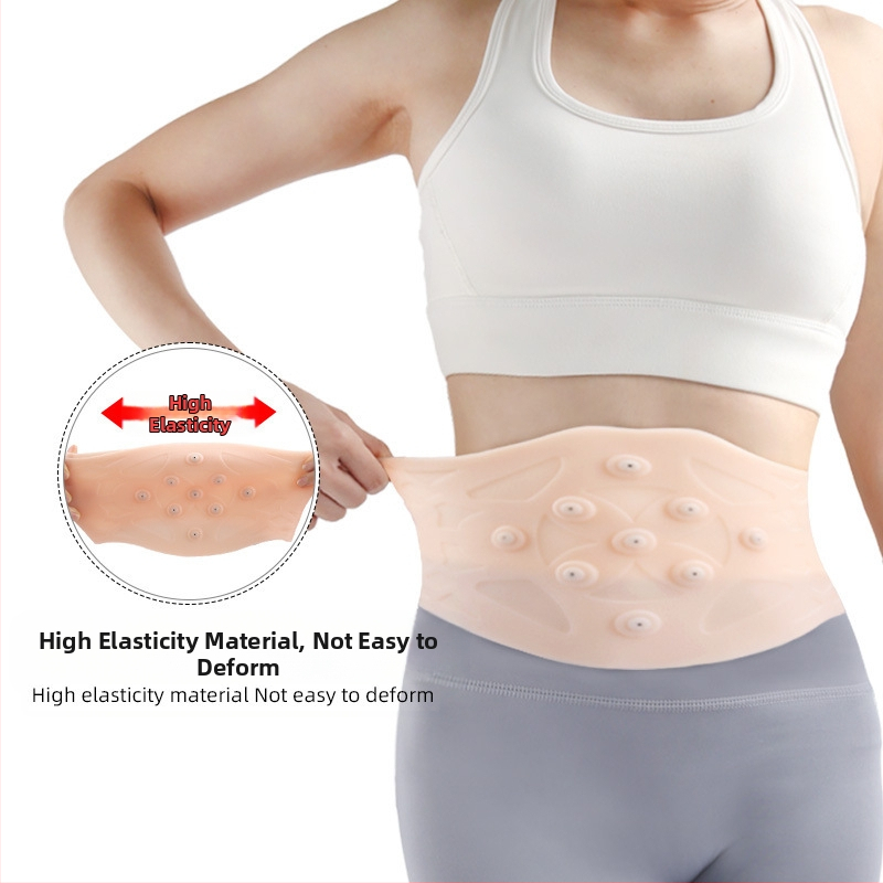 SEBS Magnetický pás na ochranu pásu, beh, cyklistika, šport, tlakový magnetický tlmiaci opasok, mäkký chránič pásu na fitness