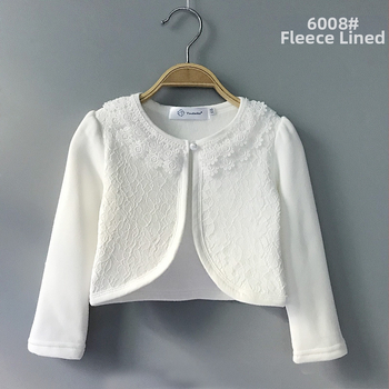 Rudens un ziemas sabiezināts bērnu apmetnis samta silts meiteņu šalle princeses kardiganja jaka puķu meitenes šalle