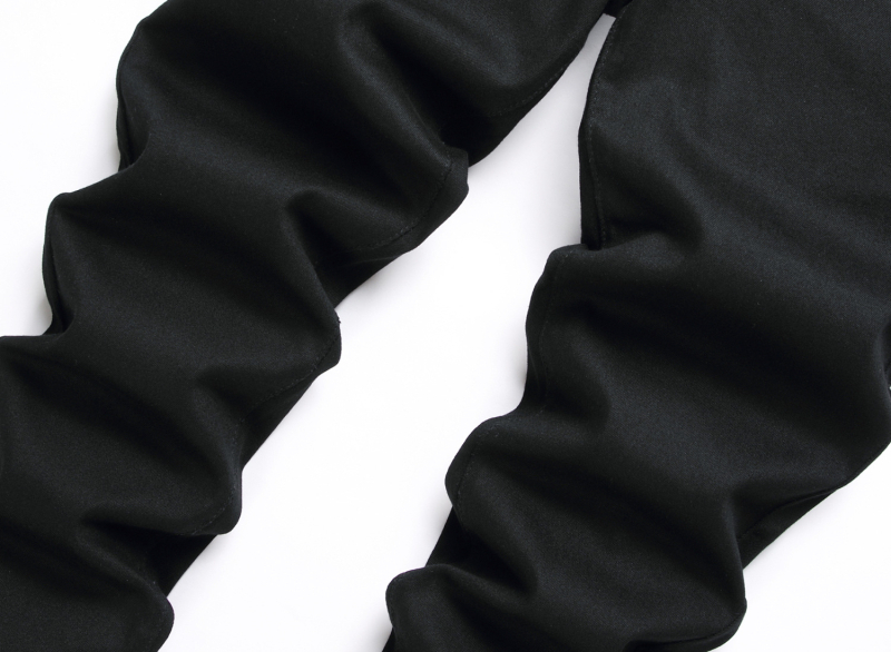 2023 őszi új, fekete utcai férfi farmer, személyre szabott, rugalmas, divatos, karcsúsított, középderekú, skinny nadrág férfinak