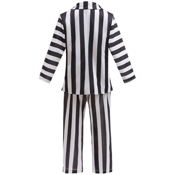 Νέα Παιδική Στολή Halloween Sheol Grand Mage Beetle Juice cosplay Κοστούμι για αγόρια