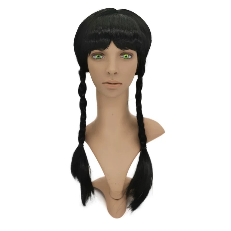 Popularna djevojačka cosplay haljina obitelji Adams u srijedu s cvjetnim motivom, haljina dugih rukava za zabavu