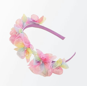 Europos ir Amerikos „Amazon“ vaikų vainikų plaukų lankelis, fėjų tinklelio, gėlių plaukų diržas, šiaurės rytų „Twist Yangko“ plaukų aksesuarai, nuotakos galvos apdangalai