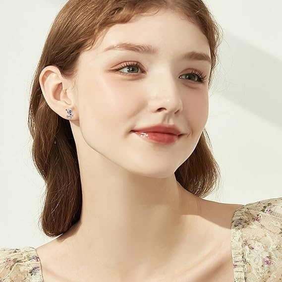 Amazoni piiriülene uus tume gooti needuse nuku kaelakee isikupärastatud loomingulised halloweeni õuduskõrvarõngad