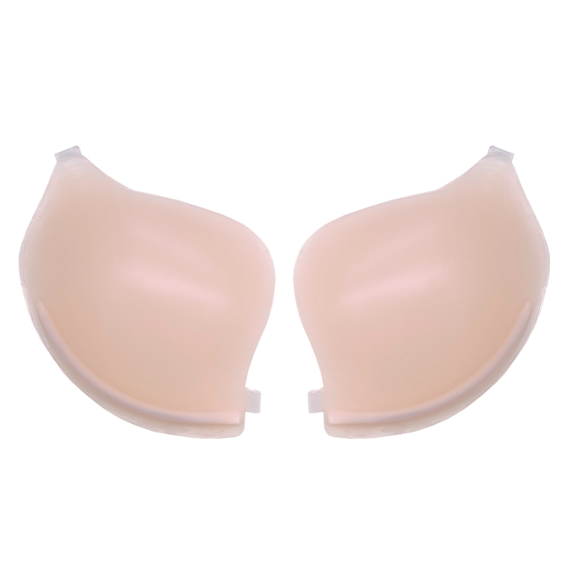 Silikoninės mango spalvos nematomos liemenėlės sagties priekyje kabantis kaklo push-up vestuvinės suknelės seksualūs apatiniai krūtų lopinėliai ploni