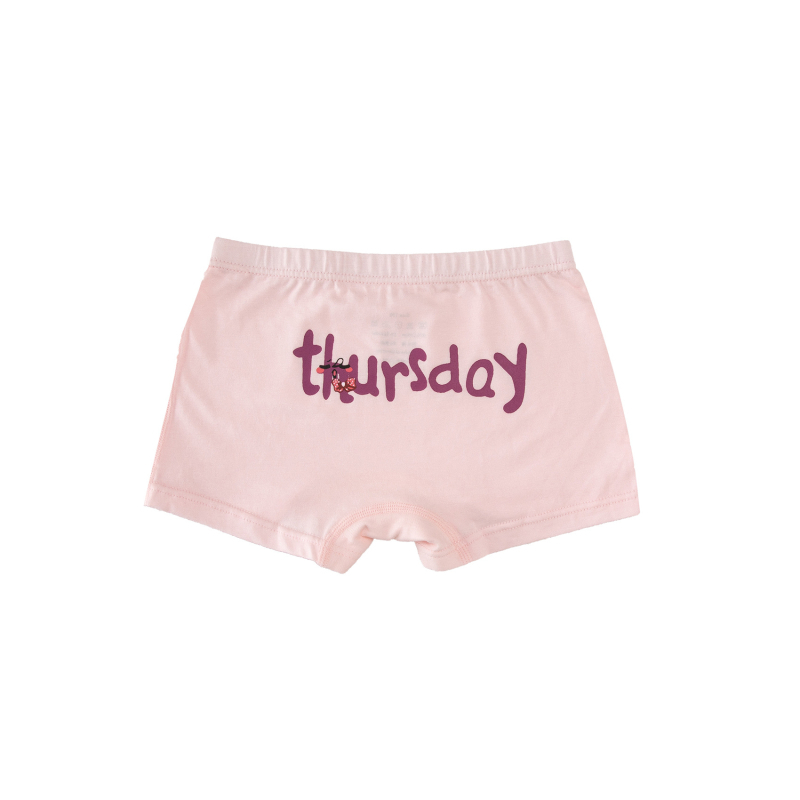 Mergaičių vaikiški apatiniai su žvaigždutėmis Medvilniniai A klasės medvilniniai vaikiški mergaičių trumpi kelnės Mergaičių vaikiški plokščio kampo kelnės Keturių kampų apatiniai