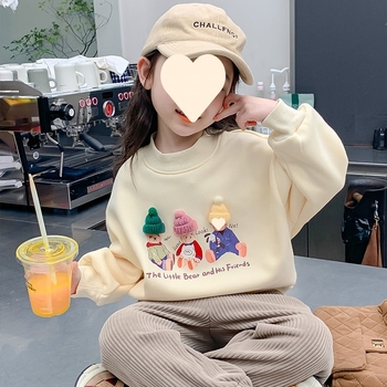 Hiina puuvillakomposiitpiima siidist tüdrukute dressipluus, moodne lääne stiilis ümara kaelusega pikkade varrukatega riided