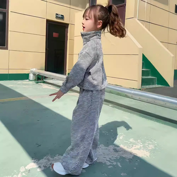 Παιδικά Ρούχα για Κορίτσια Άνοιξη & Φθινόπωρο Σετ Ρούχων 2025 Νέο Μεσαίο και Μεγάλο Παιδικό Σετ Δύο Τεμαχίων για Κορίτσια Αθλητικά Casual Στυλ