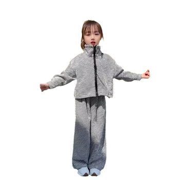 Παιδικά Ρούχα για Κορίτσια Άνοιξη & Φθινόπωρο Σετ Ρούχων 2025 Νέο Μεσαίο και Μεγάλο Παιδικό Σετ Δύο Τεμαχίων για Κορίτσια Αθλητικά Casual Στυλ