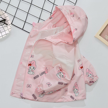 Παιδικά Πανωφόρια για Κορίτσια Άνοιξη/Φθινόπωρο 2025 Νέο Μεγάλο Παιδικό Μπουφάν Αντιανεμικό Ζακέτα Τοπ Παιδικά Μοντέρνα Ρούχα