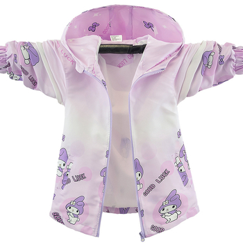 Παιδικά Πανωφόρια για Κορίτσια Άνοιξη/Φθινόπωρο 2025 Νέο Μεγάλο Παιδικό Μπουφάν Αντιανεμικό Ζακέτα Τοπ Παιδικά Μοντέρνα Ρούχα