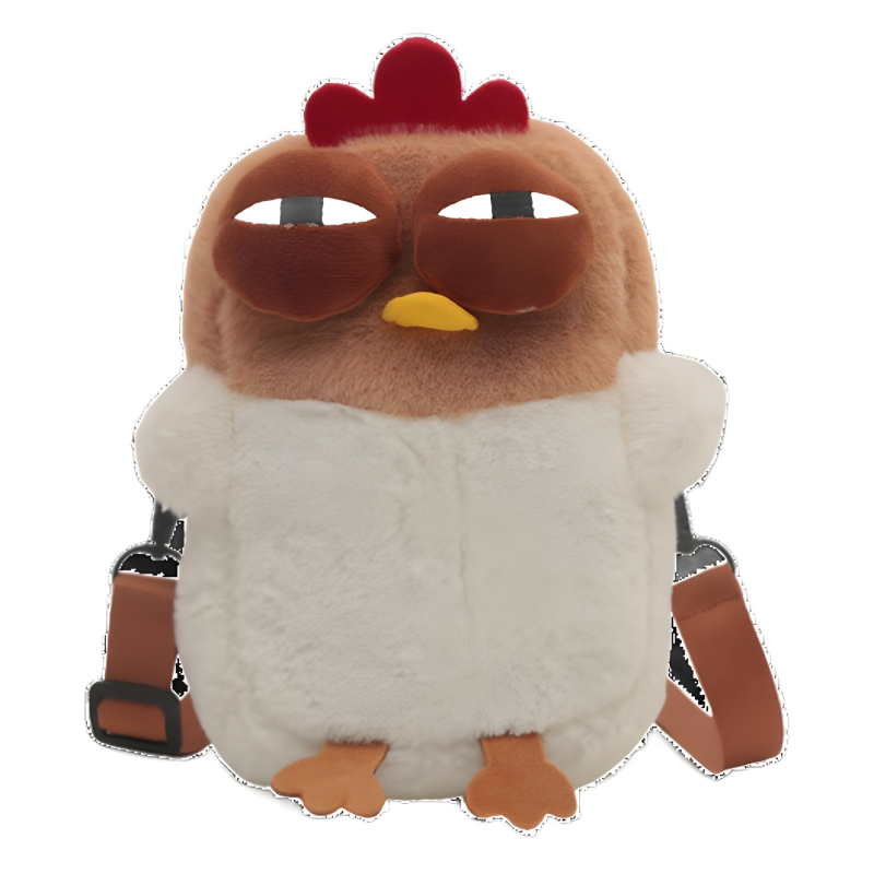 Ins Style Punase Ratsa raamat Sama stiili Palus Naljakas Kingitus Kaasaskantav Crossbody kott Mobiiltelefoni kott Kole Armas Kägu Kana Kott