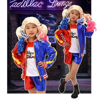 Отряд самоубийци, костюм на Хейли Куин, костюм на клоун, костюм на Отряд самоубийци