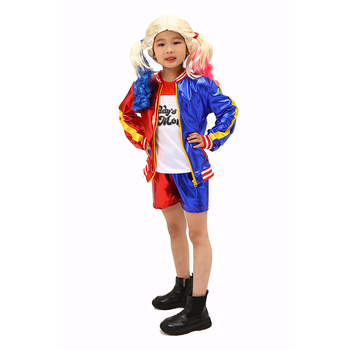 Отряд самоубийци, костюм на Хейли Куин, костюм на клоун, костюм на Отряд самоубийци