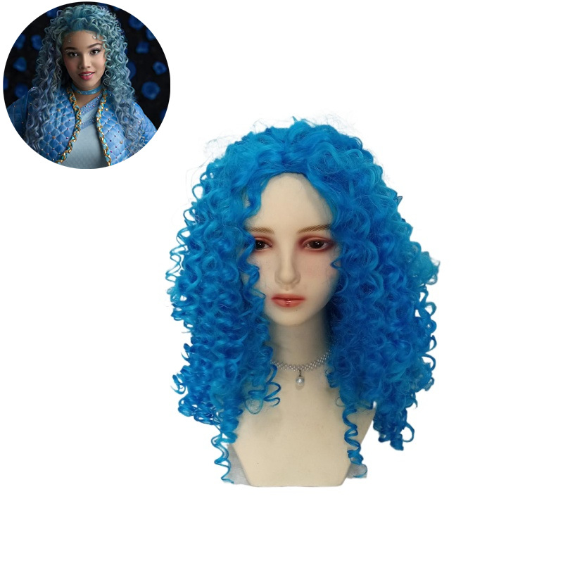 Европейски и американски филмов наследник 4 перука на наследниците на звездната светлина перука женски косплей перука