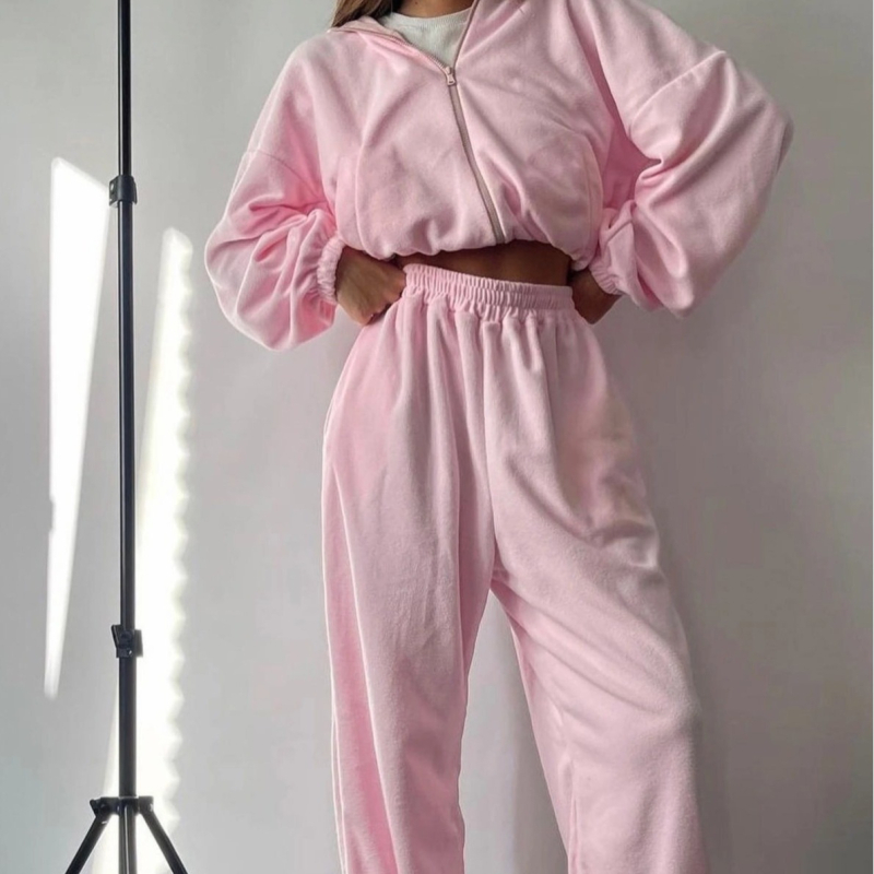 Spremno za tvornicu! Novi dvodijelni set od baršunaste majice Silver Fox za žene iz europskih i američkih trgovina na Aliexpressu za žene, na zalihi 1213