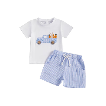 POISTE LIHAVÕTTEDE T-SÄRK LÜHIKESED PÜKSID ülikond-