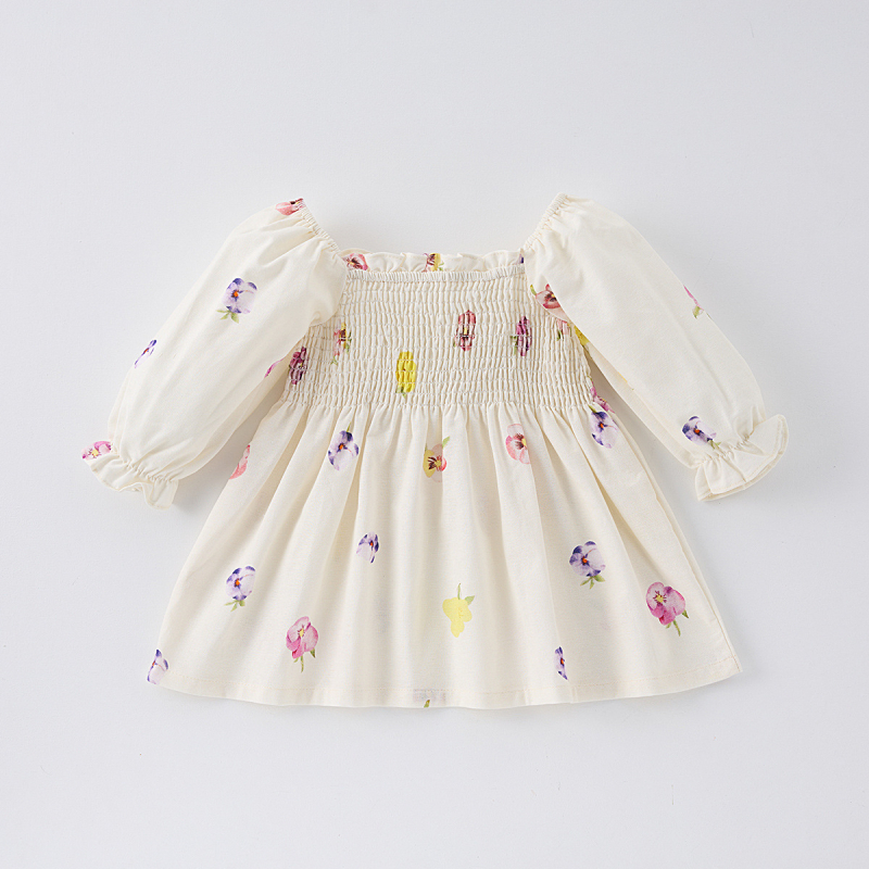 Proljeće 2025. Nova djevojačka haljina spuštenih ramena, djevojačka haljina za djevojčice u zapadnjačkom stilu, svježa elegantna suknja