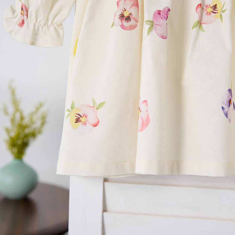 Proljeće 2025. Nova djevojačka haljina spuštenih ramena, djevojačka haljina za djevojčice u zapadnjačkom stilu, svježa elegantna suknja