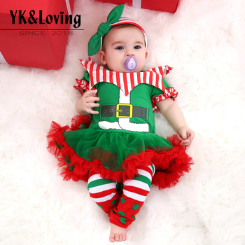 Vanjska trgovina prekogranična dječja odjeća za djevojčice, klaunovska odjeća, haljina za dječiju božićnu odjeću, haljinu, čarape, odijelo