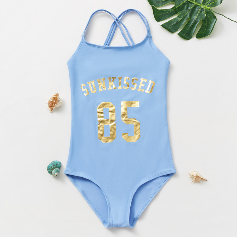 Gyermek fürdőruha lányoknak, egyrészes fürdőruha, közép- és nagyméretű gyermekeknek, egyrészes fürdőruha 9-16 éves korig