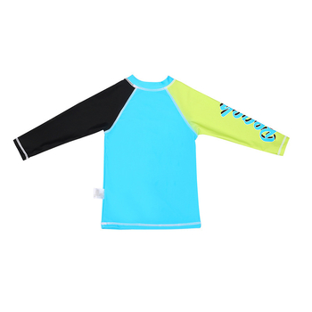 Παιδικό σορτς με μακριά μανίκια από εργοστάσιο εξωτερικού εμπορίου, μαγιό με κουκούλα, αντηλιακό, γρήγορο στέγνωμα, σετ 3 τεμαχίων, μαγιό με χωριστά μαγιό