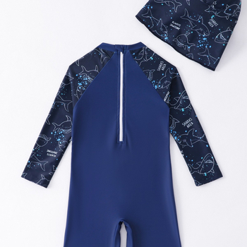 2025 νέο παιδικό ολόσωμο μαγιό για αγόρια, παιδικό μακρυμάνικο αντηλιακό σερφ για αγόρια, μαγιό παραλίας με θερμές πηγές