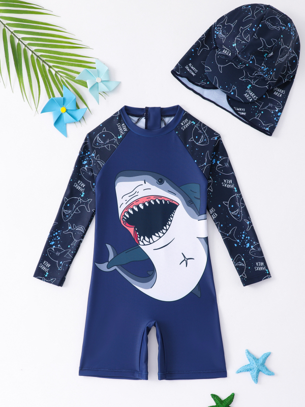 Novi dječji jednodijelni kupaći kostim iz 2025., dječji dugi rukav, krema za sunčanje, odijelo za surfanje, dječji kupaći kostim za plažu s vrućim izvorima