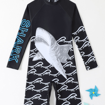 2025 Novo dječje kupaće gaće s dugim rukavima i kremom za sunčanje, odijelo za surfanje za malu, srednju i veliku djecu, crtani dječji kupaći kostimi