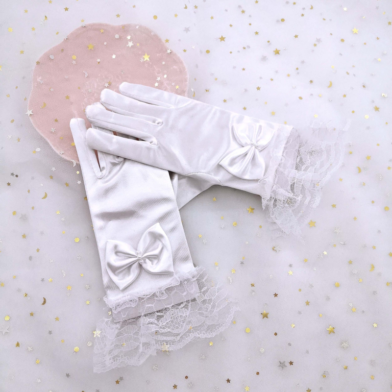 Mergaičių pirštinės Šifono drugelio kaspinas Elastinė vaikų gėlė Vaikų pasirodymas Šokių ceremonija Užsienio prekyba Tarpvalstybinė