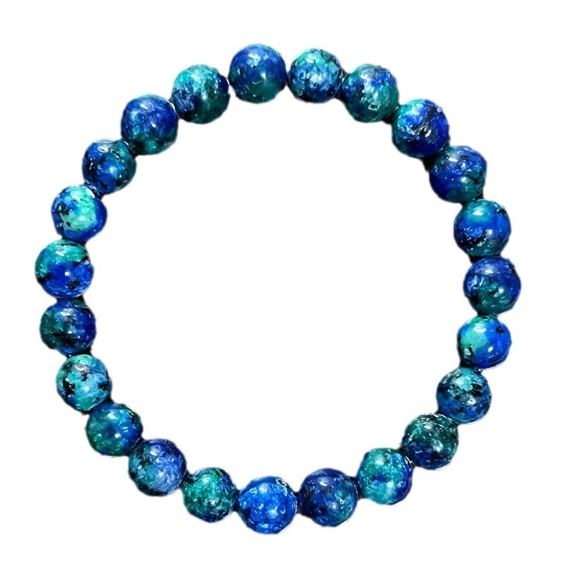 Amazon TEMU Lapis Lapis Lapis elastne käevõru looduskivist segavärvi helmestega käevõru