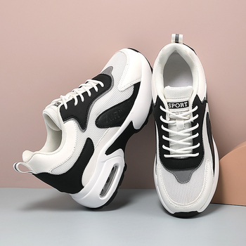 Γυναικεία Παπούτσια με Εσωτερικό Ύψος, Νέα Άνοιξη και Καλοκαίρι 2024, Γυναικεία Παπούτσια με Πλατφόρμα, Μοντέρνα Παπούτσια με Αύξηση Ύψους, Casual