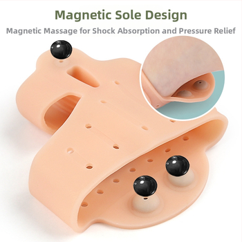 Pöidla valgus-varba jagaja paksendatud magnetiga jala lööke neeldav massaaži esijala padi topeltavaga Suure jala luuortoos